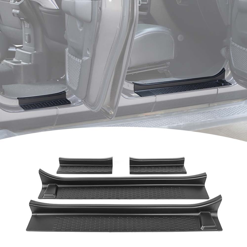 CheroCar Door Sill Protector Entry Exterior Accessories for Jeep