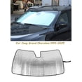 thumbnail image 1 of CheroCar Sun Shade Visor Sunshade Windshield Cover for Jeep Grand Cherokee 2011-2020,Silver, 1 of 8