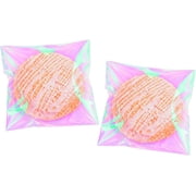 4"x 4" Iridescent Self Sealing Cellophane Bags for Gift Wrapping, Wrapping Candies, Cookies, Chocolates, Popcorn 100 Pcs