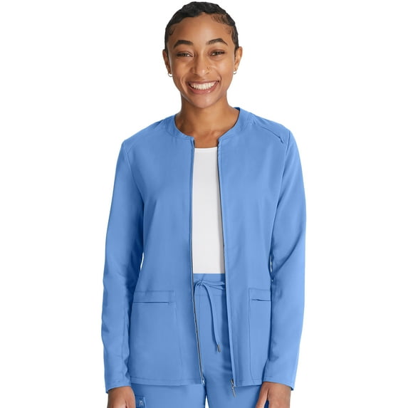 Cherokee Atmos Scrubs Jacket For Women Zip Front CK356A
