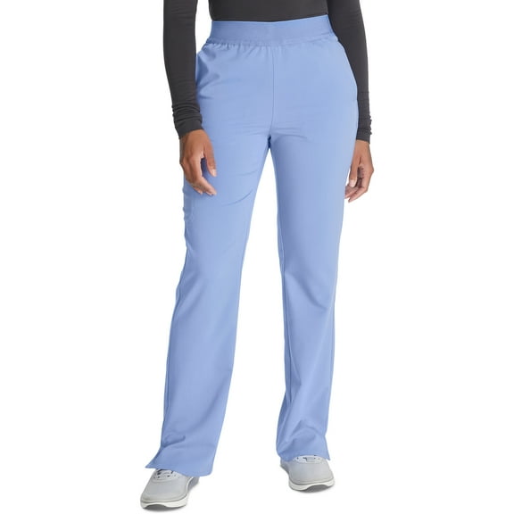 Cherokee Atmos Scrubs Pant For Women Mid Rise Pull-on Straight Leg CK136A