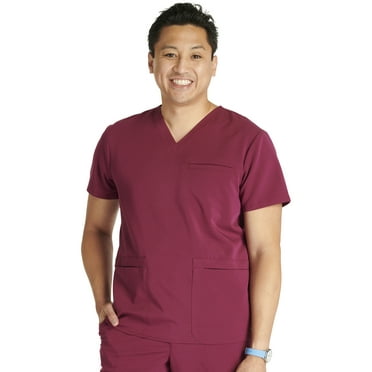 Cherokee Atmos Scrubs Top For Men V-Neck CK719A