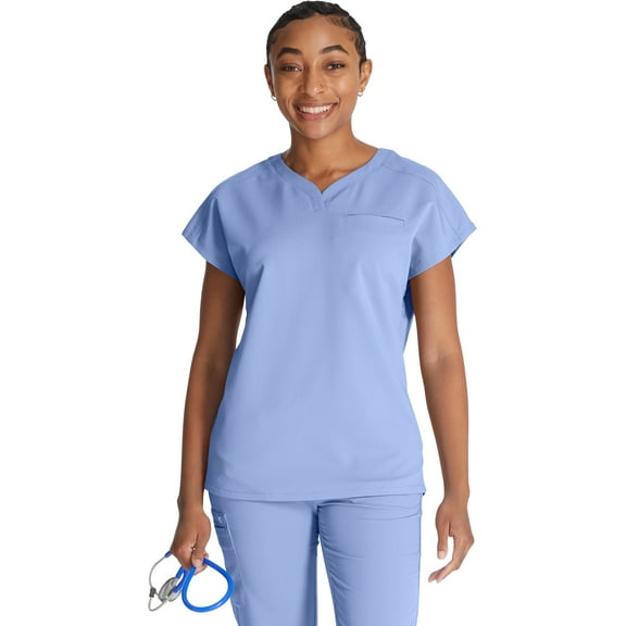 Cherokee Atmos Scrubs Top For Women V-Neck CK836A