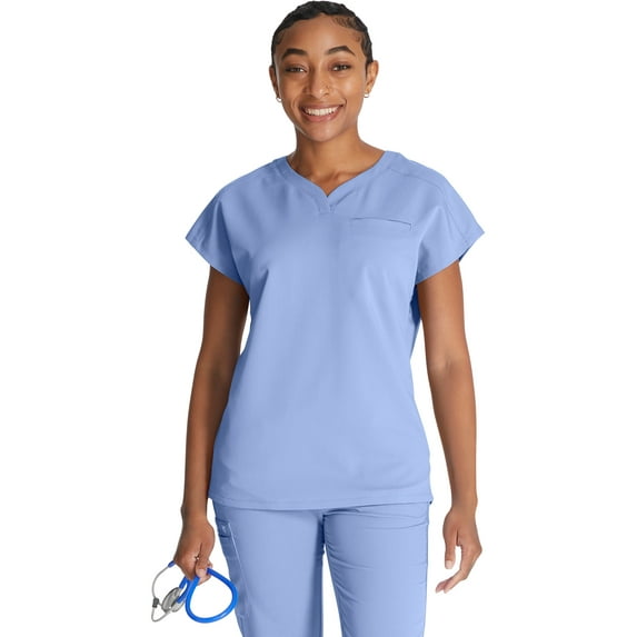 Cherokee Atmos Scrubs Top For Women V-Neck CK836A