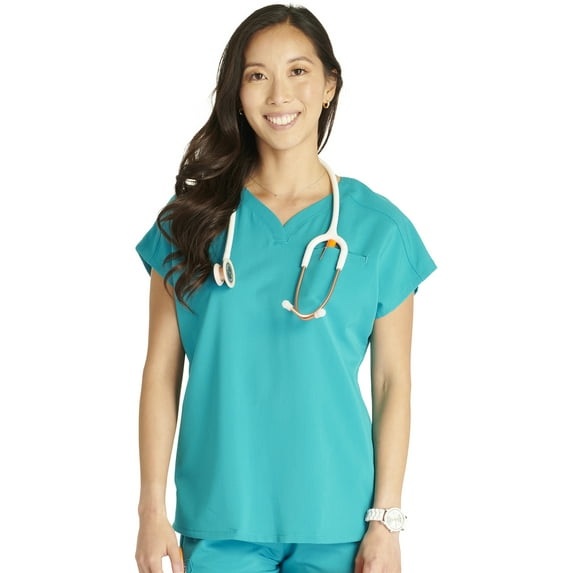 Cherokee Atmos Scrubs Top For Women V-Neck CK836A