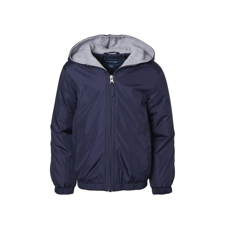 Boys fleece lined windbreaker sale