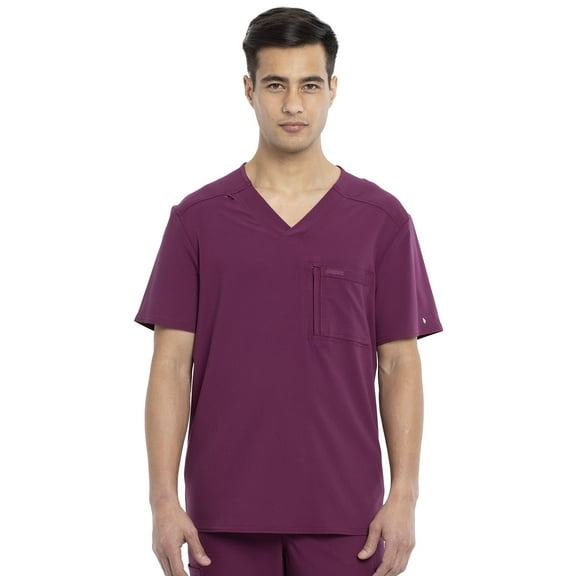 Cherokee Euphoria Men Scrubs Top Tuckable V-Neck CK887A
