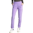 thumbnail image 1 of Cherokee Euphoria Scrubs Pant For Women Mid Rise Tapered Leg Drawstring Plus Size CK140A, 3XL, Lavender Stone, 1 of 5