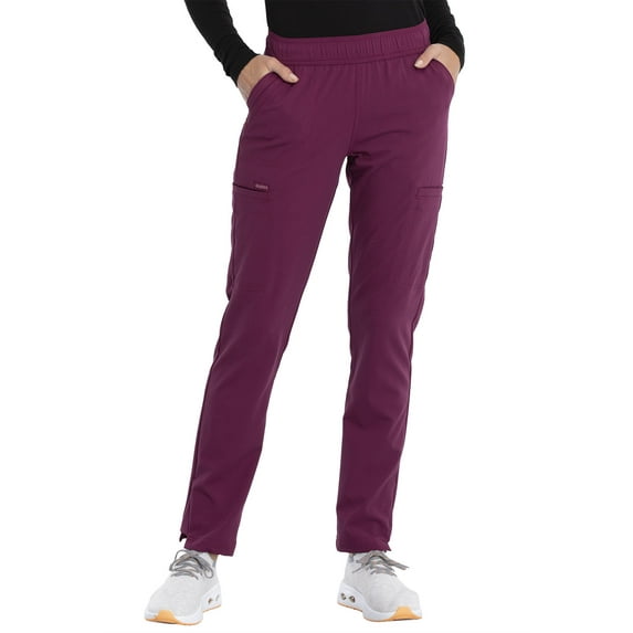 Cherokee Euphoria Women's Scrubs Pant Mid Rise Tapered Leg Drawstring CK140A