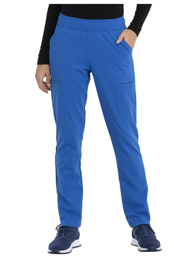 Euphoria Women's Scrubs Pant Mid Rise Tapered Leg Drawstring CK140A