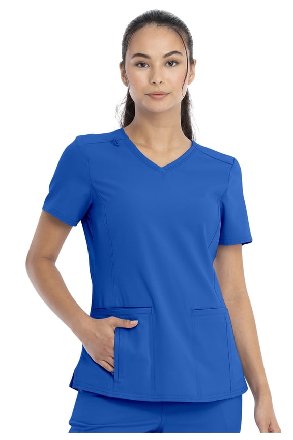 Euphoria Women's Scrubs Top V-Neck CK786A
