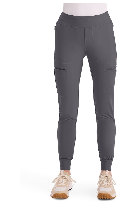 Form Scrubs Pant For Women Mid Rise Tapered Leg Drawstring CK092