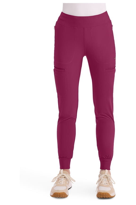 Form Scrubs Pant For Women Mid Rise Tapered Leg Drawstring CK092