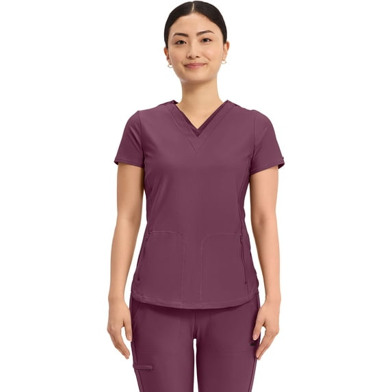 Cherokee Form Scrubs Top For Women V Neck CK843