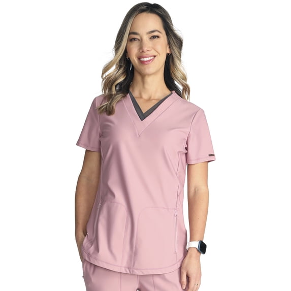 Cherokee Form Scrubs Top For Women V Neck CK843