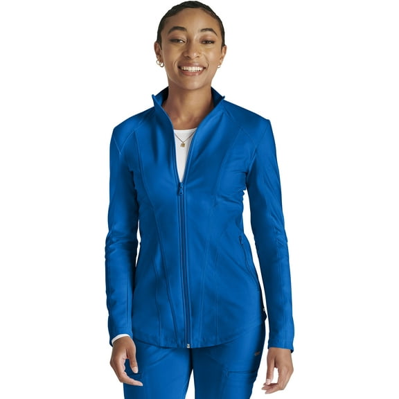 Cherokee Form Women's Warm Up Scrubs Jacket Zip Front CK390