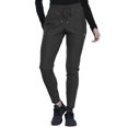 thumbnail image 1 of Cherokee Form Women Scrubs Pant, Mid-Rise Tapered Leg Drawstring, CK090, XS, Pewter, 1 of 7