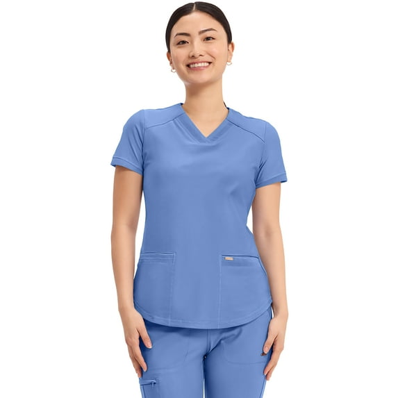 Cherokee Form Women's Scrubs Top V-Neck CK840