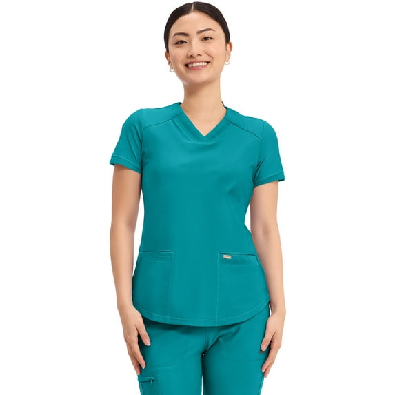 Cherokee Form Women's Scrubs Top V-Neck CK840