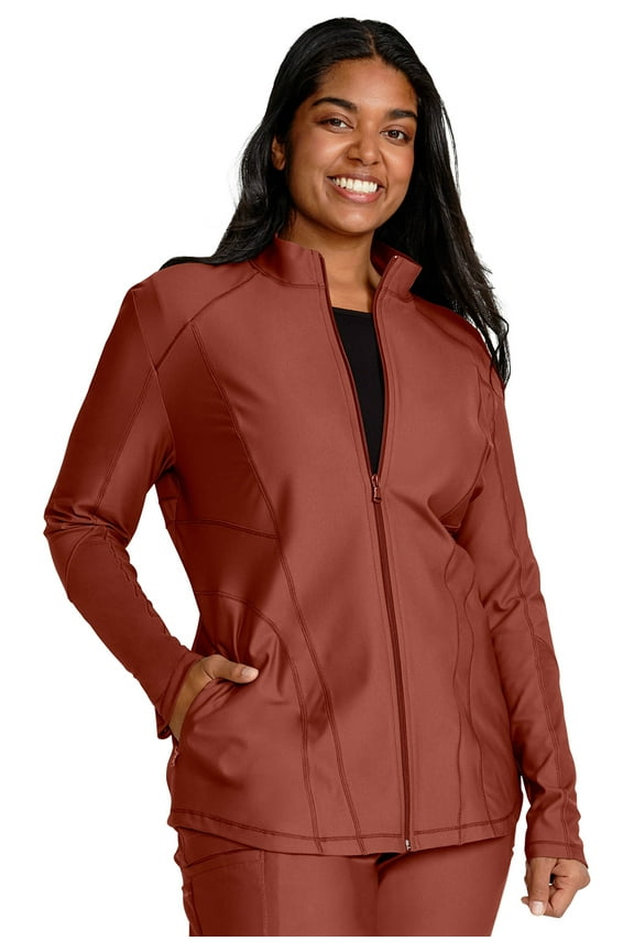 Form Women's Warm Up Scrubs Jacket Zip Front CK390