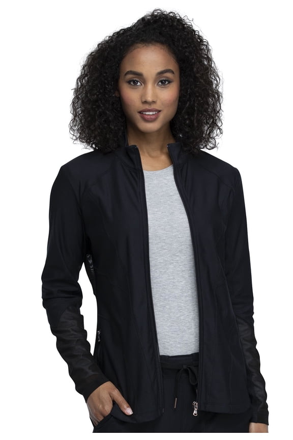 Form Women's Warm Up Scrubs Jacket Zip Front CK390