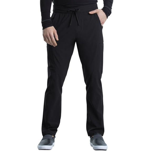 Cherokee Iflex Men Scrubs Pant Tapered Leg Drawstring Cargo CK006