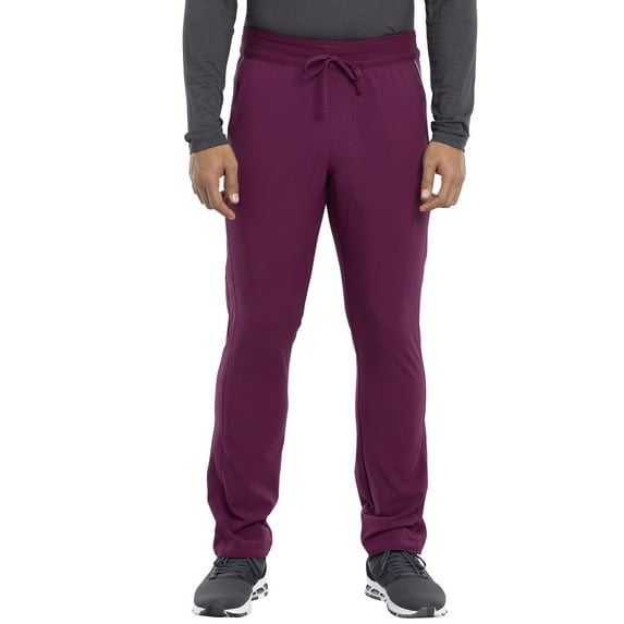 Cherokee Iflex Men Scrubs Pant Tapered Leg Drawstring Cargo CK006