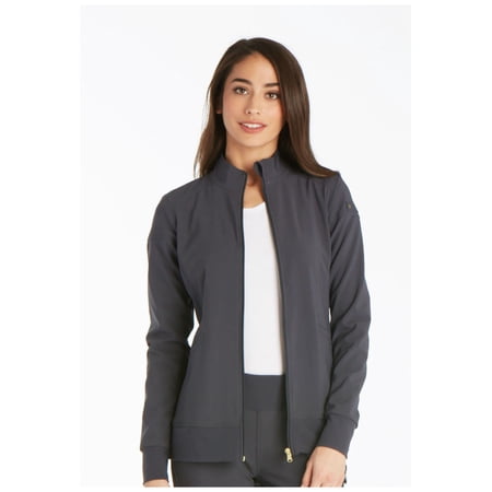 Cherokee Iflex Women's Warm Up Scrubs Jacket Zip Front CK303