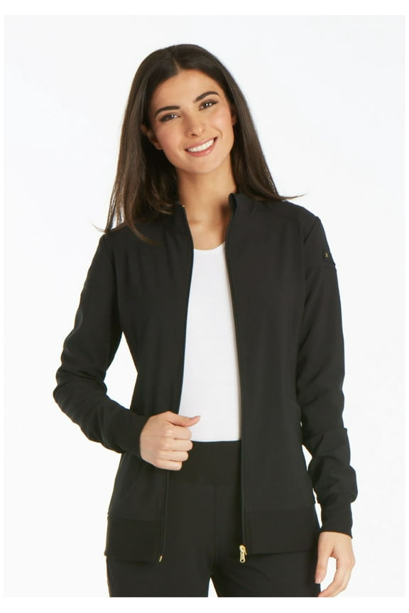 Iflex Women's Warm Up Scrubs Jacket Zip Front CK303