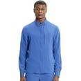 thumbnail image 1 of Cherokee Infinity GNR8 Men Scrubs Jacket Zip Front Plus Size IN350A, 3XL, Royal, 1 of 5