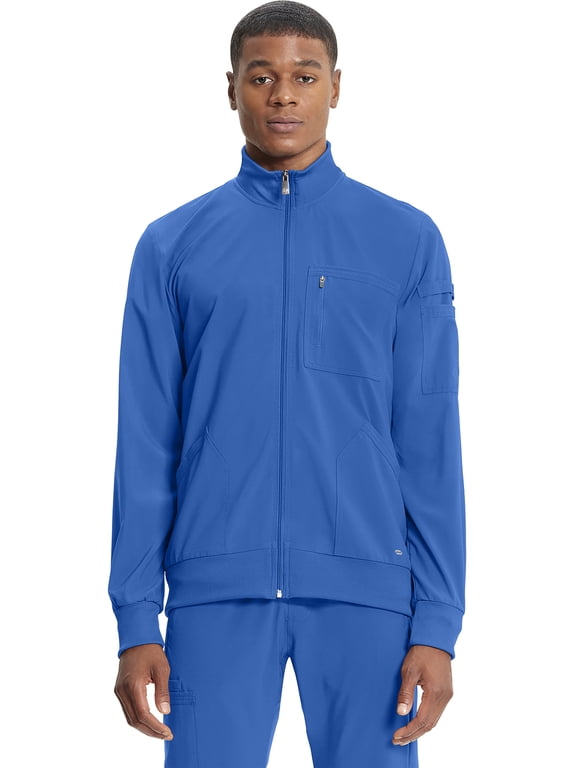 Infinity Men Warm Up Scrubs Jacket Zip Front CK305A