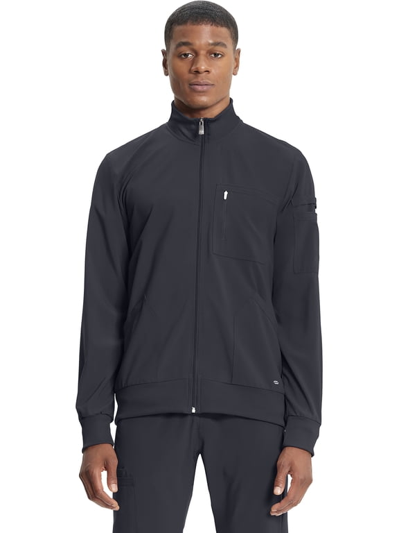 Infinity Men Warm Up Scrubs Jacket Zip Front CK305A