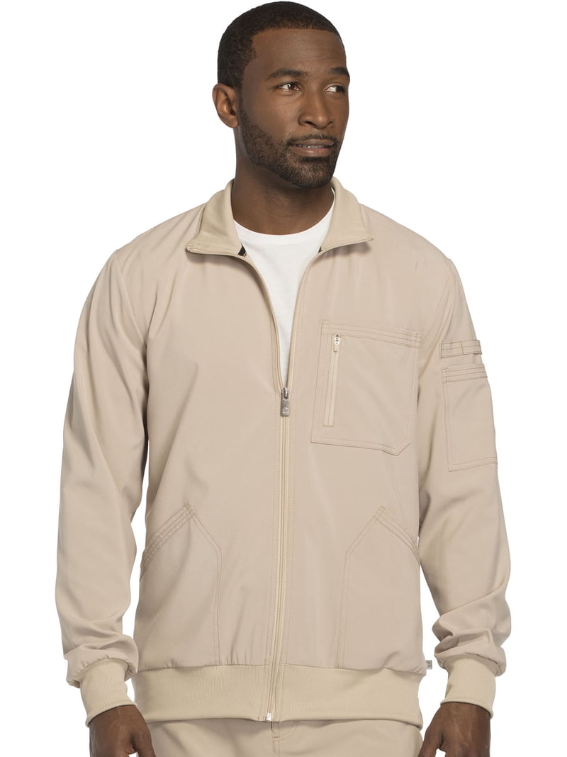 Cherokee Infinity Men Warm Up Scrubs Jacket Zip Front CK305A