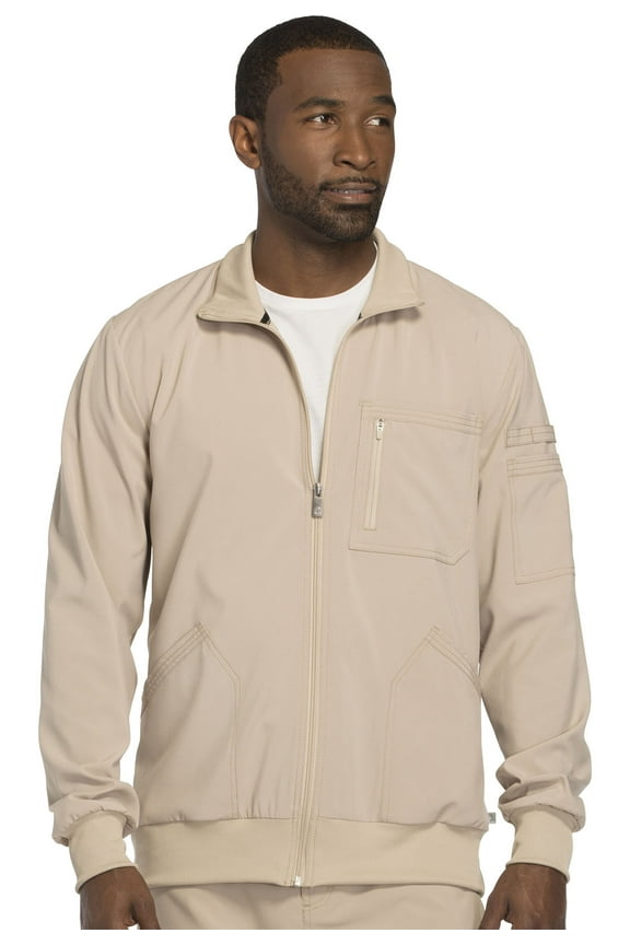 Infinity Men Warm Up Scrubs Jacket Zip Front CK305A