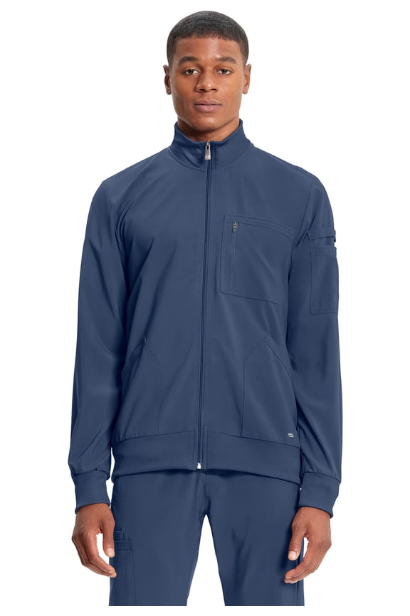Infinity Men Warm Up Scrubs Jacket Zip Front CK305A