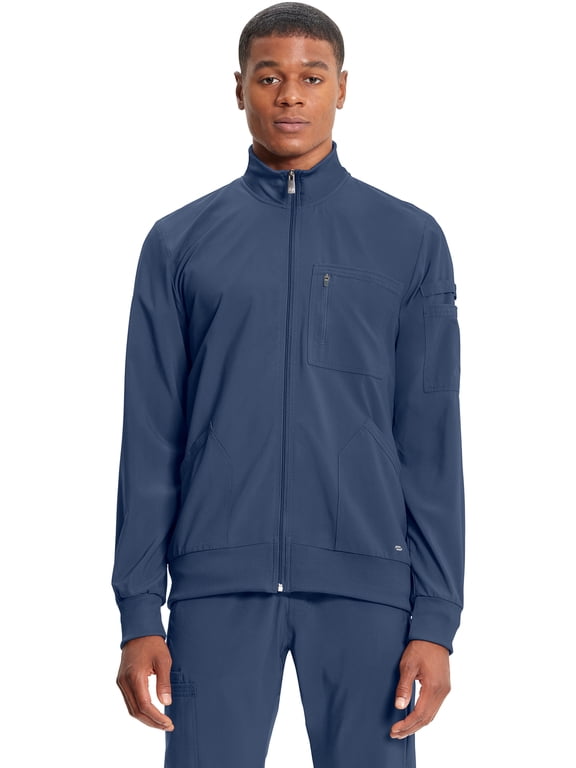 Infinity Men Warm Up Scrubs Jacket Zip Front CK305A