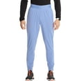 thumbnail image 1 of Cherokee Infinity Mens Scrub Jogger Pants, Pull-on with 4 Pockets Interior Drawstring Plus Size IN204A, 2XL, Ciel, 1 of 6