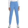 thumbnail image 1 of Cherokee Infinity Scrubs Pant For Women Mid Rise Jogger CK080AP, M Petite, Ciel, 1 of 9