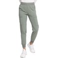 thumbnail image 1 of Cherokee Infinity Scrubs Pant For Women Mid Rise Jogger CK080AP, M Petite, Spruce Heather, 1 of 8