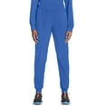 thumbnail image 1 of Cherokee Infinity Scrubs Pant For Women Mid Rise Jogger CK080AT, XL Tall, Royal, 1 of 9