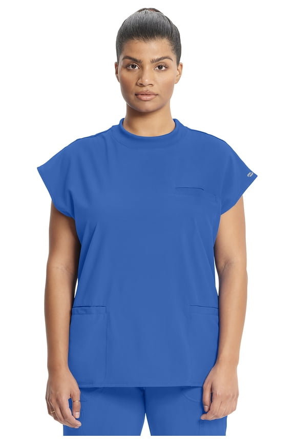 Infinity Scrubs Top For Women Mock Neck CK742A