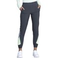 thumbnail image 1 of Cherokee Infinity Women Medical Scrubs Pant Mid Rise Jogger CK225AP, XS Petite, Heather Charcoal, 1 of 7