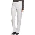 thumbnail image 1 of Cherokee Infinity Women Scrubs Pant Mid Rise Tapered Leg Drawstring s, CK100AT, XS Tall, White, 1 of 7