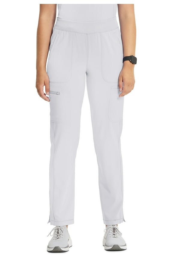 Infinity Women's Scrubs Pant Mid Rise Tapered Leg Pull-On CK065A