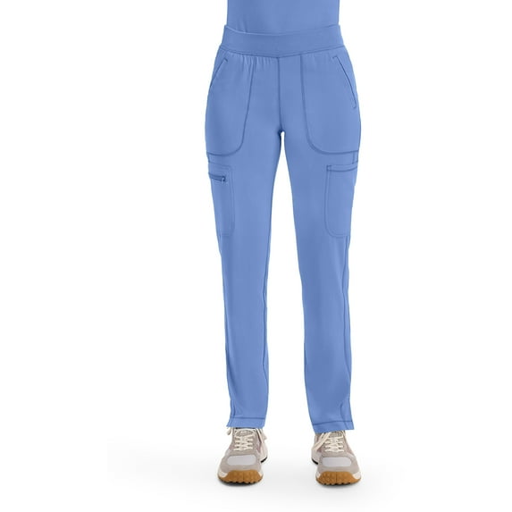 Cherokee Infinity Women's Scrubs Pant Mid Rise Tapered Leg Pull-On CK065A