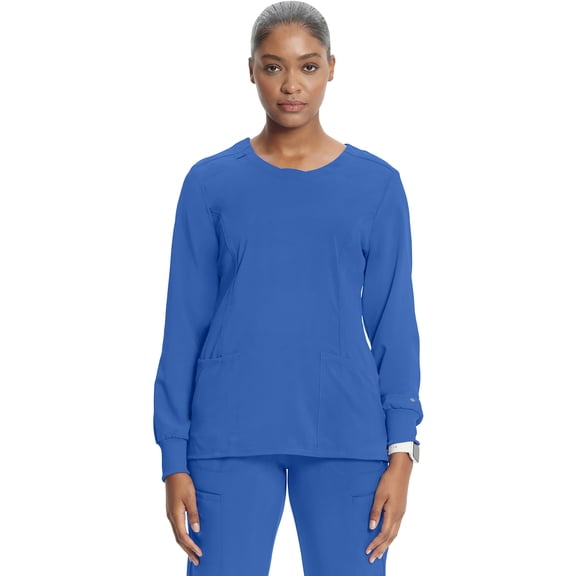 Cherokee Infinity Women's Scrubs Top Long Sleeve V-Neck CK781A