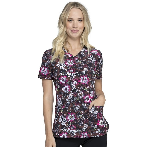 Cherokee Infinity Women's Scrubs Top V-Neck CK634