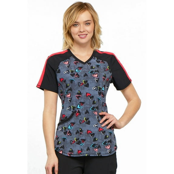 Cherokee Infinity Women's Scrubs Top V-Neck CK645