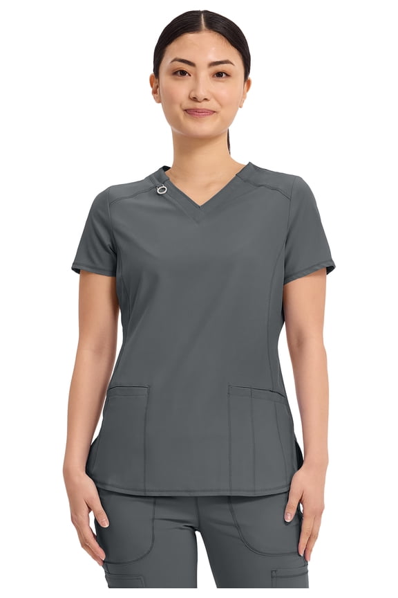 Infinity Women's Scrubs Top V-Neck CK865A