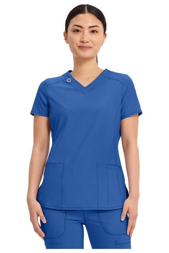 Infinity Women's Scrubs Top V-Neck CK865A